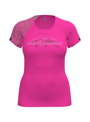 T-Shirt Manches Courtes Femme Rock Experience Spotlights pour Randonnée