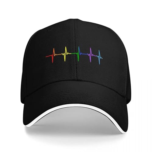Casquette arc-en-ciel ECG idéale pour les festivals et sorties estivales