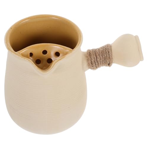 TOYZFRIENDY Tetera de Resistente para Camping al Aire Pequeña y Portátil Capacidad para Hervir Agua Preparar Té Café y Sopa para Estufa y Fuego Directo