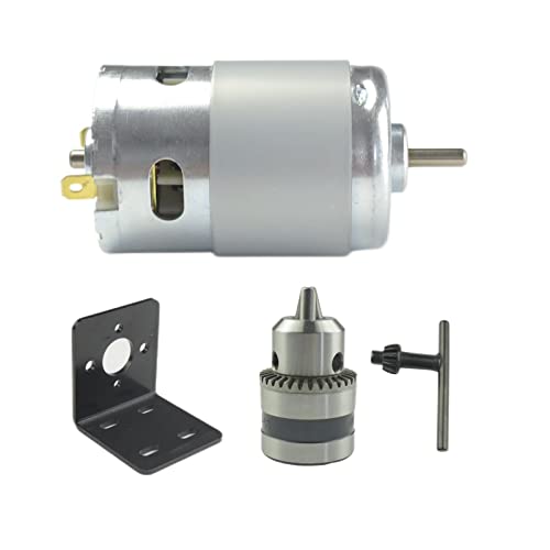 Motor de alta potencia de 12V y 24V CONQUERALL 895 con portabrocas integrado