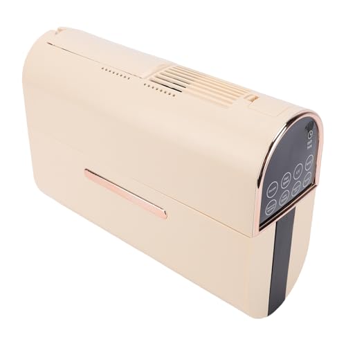 Generic Secadora de Ropa Portátil Compacta, Secadora Eléctrica, Múltiples Modos de Secado con Control Remoto para Viajes, RV, Apartamento (Beige)
