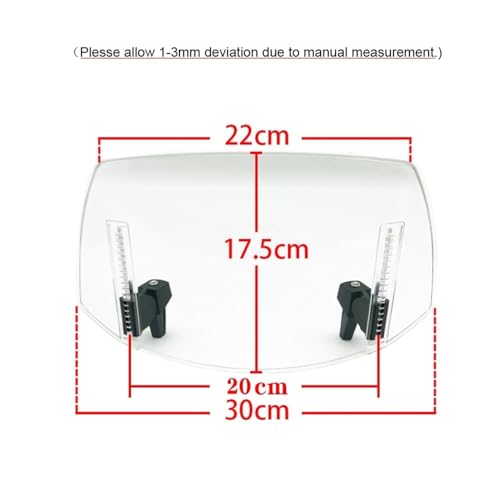 Carénage pare-brise TR300T extension de qualité supérieure