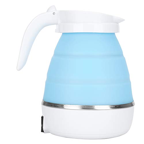 Tetera eléctrica plegable 0.6 L 110V para camping miniatura 6