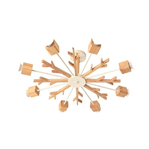 Plafonnier LED pour illuminer une salle à manger au style rustique vintage