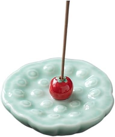 Incense Holder Creative Ceramic Incense Socket Household Incense Burner Ornaments Buddhist Temple Incense Burner Incense Cone Holder