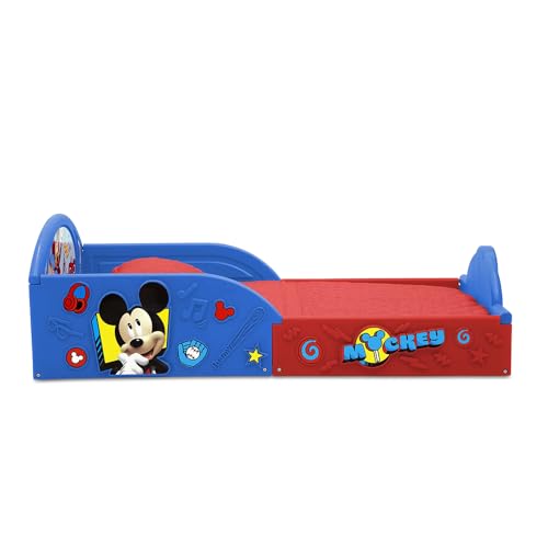 Image of Delta Children Toddler Bed Minnie Mouse Plastic Sleep and Play, Certified
