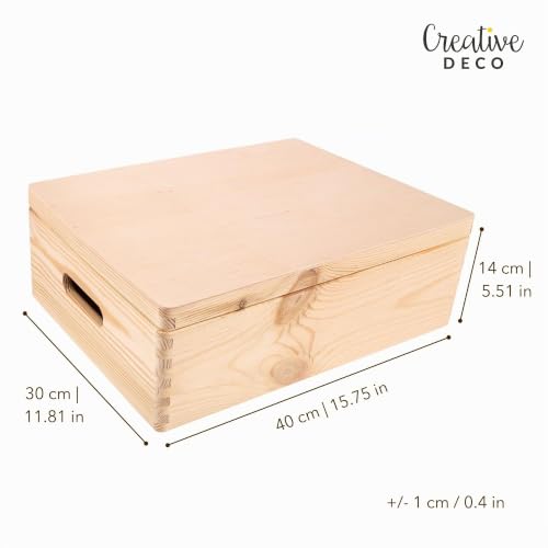 Boite a Souvenir en Bois avec Couvercle pour Protéger vos Plus Beaux Moments