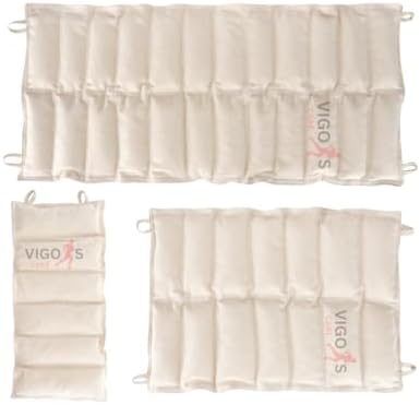 moist heat therapy hydrocollator pack for physiotherphy pain relief, hote pack bag for pain relief, steam hot pack set - Pack Of 4 (Lumber_Standard_Wrist_3Pcs)