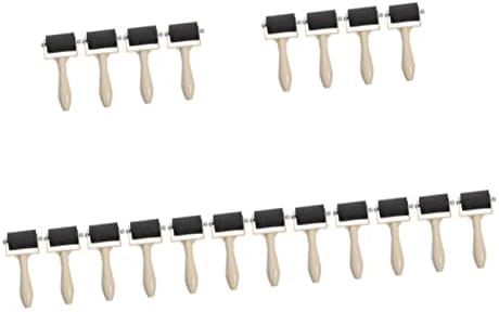 NUSITOU 20 pcs Professional for Handheld Er Portable Children Brayer Glue Tool Block Stamping Art Rubber Crafting Ers Applicator Printmaking Painting Ink