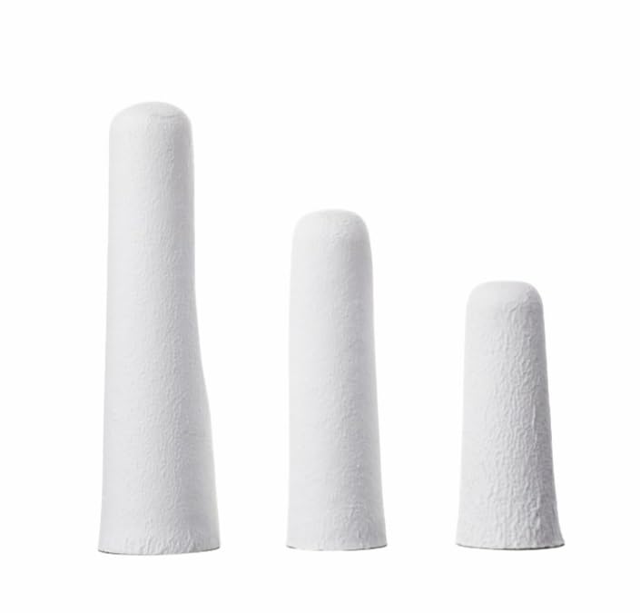 Extraktionshülse aus Fiberglas, klebstofffreie Filterpatrone zur Staub- und Rauchprobenentnahme in der Umgebungsluft 1# 2# 3# Paket 25/Pk(OD32mm H120mm)
