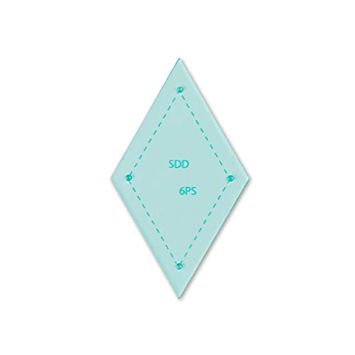 Sue Daley Designs Six (6) Pointed Star Template Patchwork with Busyfingers EPP English Paper Piecing (2 inch)