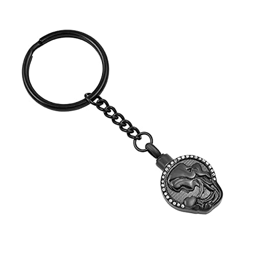 Bijoux souvenir de crémation pour maman, porte-clés urne en acier inoxydable