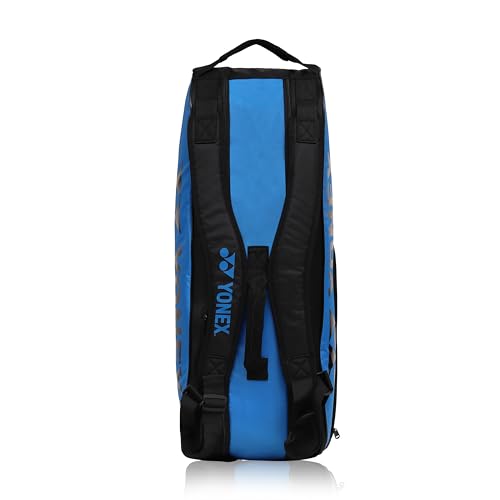 Image of YONEX Badminton Racquet Bag ACE2 1226 BT6 | ACE2 Series Thermal Lining Compartment |Eronomic STRPS |Available as Backpack|Hand Carry |Accessories & 6 Racquet Comaprtment|Wide Shoe Packet