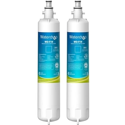 Waterdrop RPWF Refrigerator Water Filter (NOT RPWFE), Replacement for GE® RPWF, WD-F19, DWF-36, R-3600, MPF15350, OPFG3-RF300, WF277, RWF1063, RWF3600A, WSG-4, Pack of 2