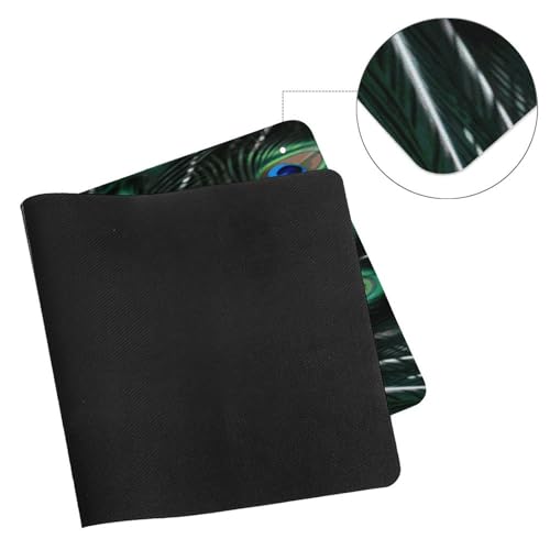 Blue Peacock Desk Mat Non-Slip Large Mouse Pad 60x30 cm miniatura 7