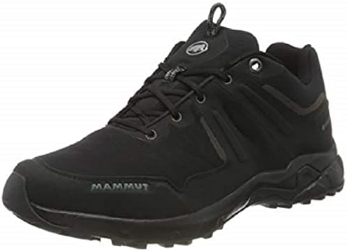 Mammut Women's High Rise Hiking Shoes Low, Black, 8.5