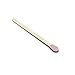 ZIKANI Rustic Charm Fancy Matches: 100 4-Inch Pink Tip Matches + Striker | Kiln-Dried Wooden Artisan Matchsticks for Decorative Cloche Jars, Fireplaces and BBQ - 100 Count (Pink Tip)