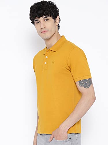 Image of CHKOKKO Men's Cotton Regular Fit Half Sleeves Polo T-Shirt