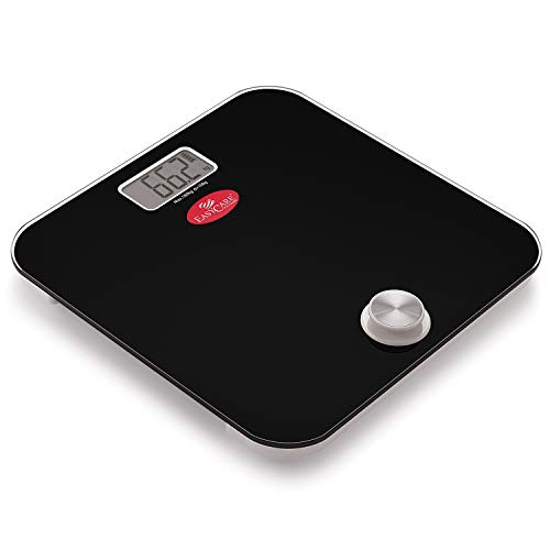 Image of EasyCare EC-3321 Battery Free and One Press To Power Up Weighing Scale (Black)