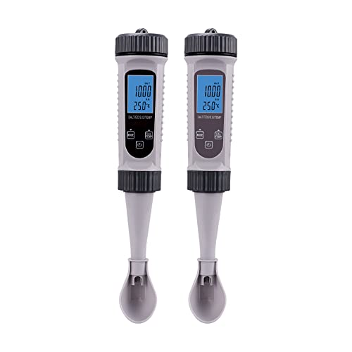 Jauge de température et sel pour eau potable sans kit chimique