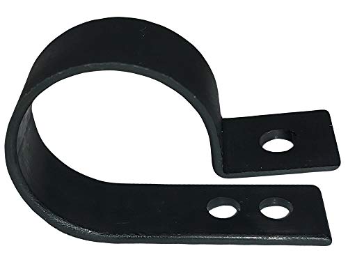 1" Electriduct Heavy Duty Nylon Cable Clamps Mouting Wire Clips - 50Pcs | Black #TOP18