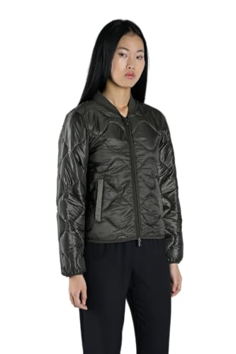 Canottolo trapuntato riciclato ultralight con giacca collar, look classico e sensazione