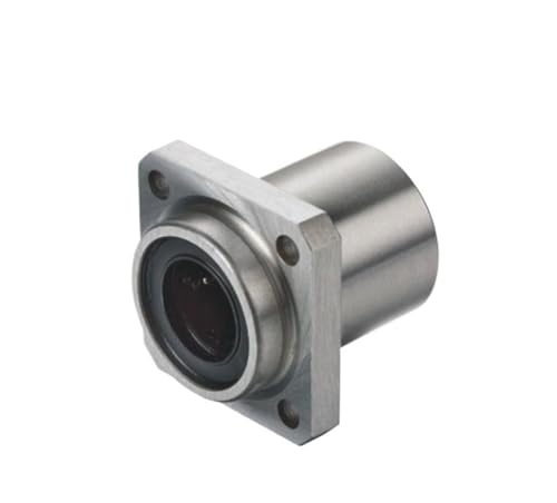 Roulement à billes linéaire LMKP8UU avec bride carrée pour arbre 8mm de guidage CNC, lot de 4pcs