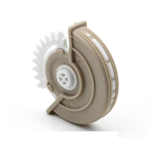 Rejilla salida aire coche Compatible Con BENZ Clase E W212 W207 2009 2010 2011 2012 2013 2014 2015 Aire Acondicionado Trasero Coche Ventilación Rueda Giratoria Marco Interior(Light Beige Wheel)