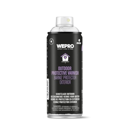 Montana Colors MTN PRO Barniz Protector Exterior Satinado, Spray 400ml, El embalaje puede variar