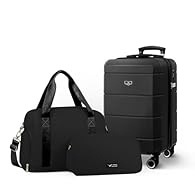 Airline Approved Sizes – Optimised for maximum airline compatibility. Ryanair free cabin (40×25×20 cm with detachable wheels), easyJet underseat (45×25×20 cm), standard 55 cm cabin, and 75 cm large check-in. Suitable for Ryanair, easyJet, Wizz Air, J...