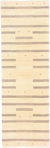 Tapis de course Gabbeh Lori en laine 81x251 cm moderne tissé main - 2