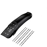 Guardabarros Mtb Guardabarros de bicicleta de montaña, guardabarros de carcasa dura, guardabarros universales delanteros/traseros más anchos, accesorios for ciclismo de montaña, 1 ud. Guardabarros Bic