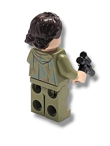 Lego Star Wars Mini Figure - Princess Leia Endor with Blaster (Approximately 45mm / 1.8 Inches Tall) by - Lego - Immagine 1