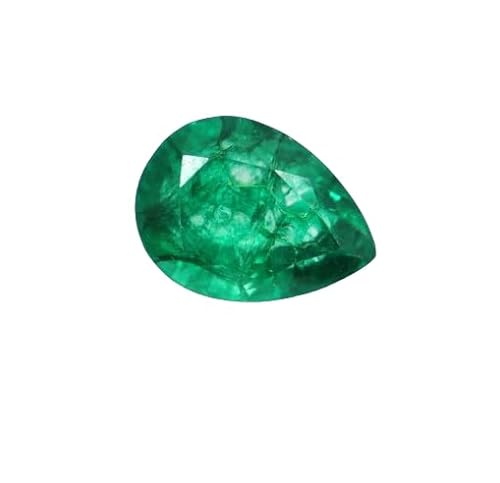 Generic H-21 9.55 Ct Colombian Natural Green Emerald Certified Loose Gemstone Pear Shape cover