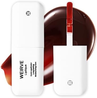 Oiad Liptique Lip Plumping Stain Peel Off - 24 Hour Long Lasting Lip Tattoo, Waterproof & Transfer Proof, Nourishing & Hydrating Peel off Korean Lip Tint for Women (005 WEIRVE)