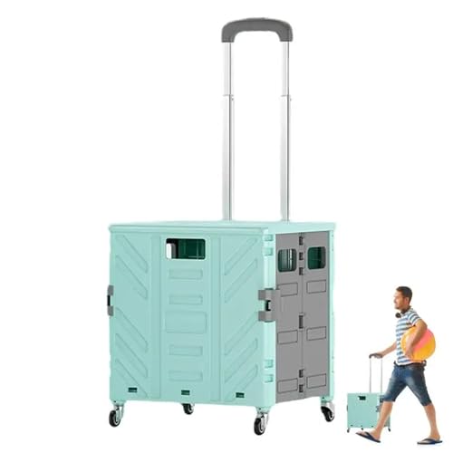 Chariot de courses pliable à roulettes pour ne plus porter de charges - 2