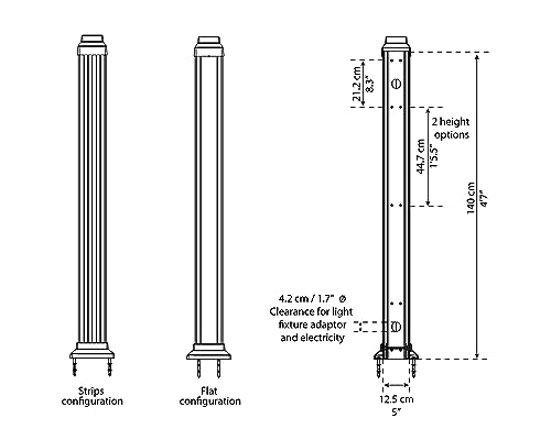 Canopia by Palram Carport Bausatz Arcadia Alpine 10600 1077 x 359 cm Einzelcarport Polycarbonat in Grau für PKW aus rostfreiem Aluminium