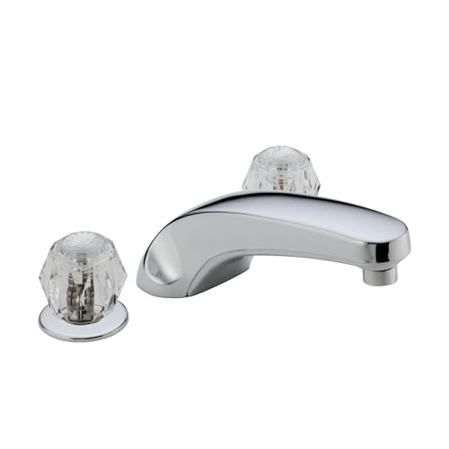 Delta Faucet Classic Roman Tub Trim - Deck Mount Tub Faucet - Bath Trim Kit with Rigid Spout - 2-Handle Bathtub Fixture - Chrome, T2710 (Rough Sold Separately)