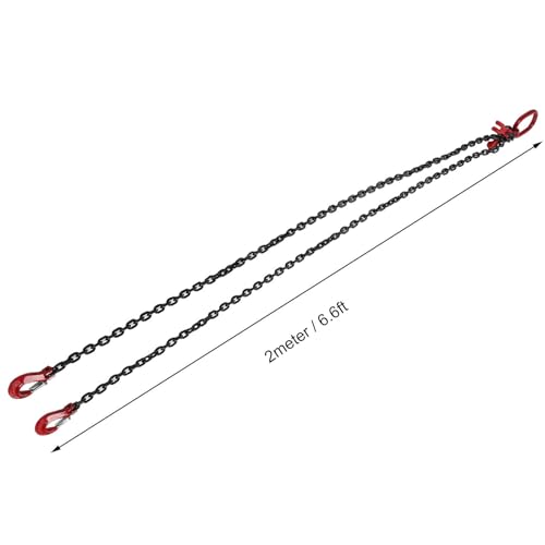 Chaîne de levage double brin pour sécuriser l'extraction de moteur