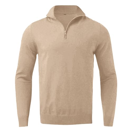 Pull homme zippé idéal pour le bureau et les sorties décontractées - 3