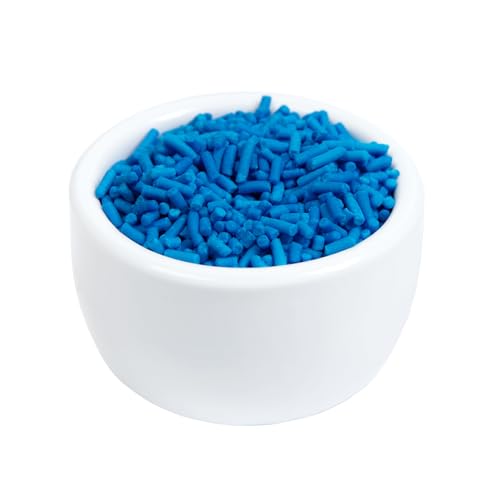Image of O'Creme Blue Sprinkles for Cake Decorating, 5 Pounds