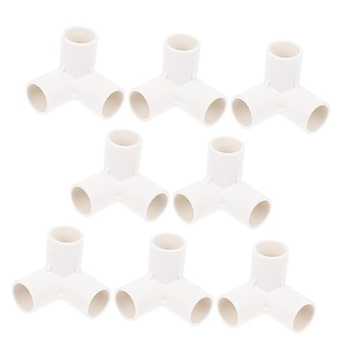 Uonlytech 16 Peças 1 Tee Acessórios De Cotovelo Adaptadores De Móveis Conectores De Pvc Soquete De P