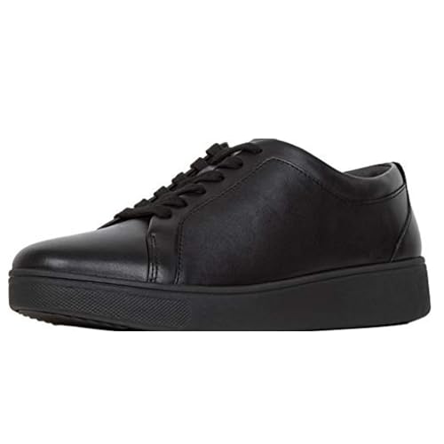 Image of FitFlop Womens Rally Leather Sneakers