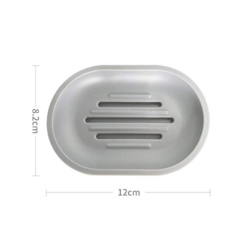 Caja de jabón Jabonera Plástico PS Silicona Tamaño Conveniente 12 * 8.2 * 2.3cm Desmontable Fácil de Limpiar