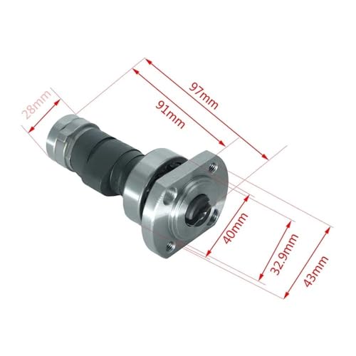 Árbol de levas para motor CB250 listo para rutas todoterreno y ATV 3