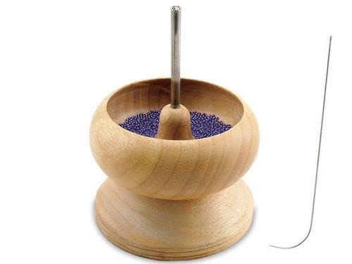 Beadsnfashion Wooden Spin and String Beading Spinner Jewellery Making Tool with 2 Pcs Curved Needle, Size 4 Inches (B09LCT4RPT) Amazon Price History, Amazon Price Tracker