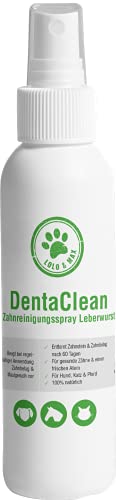 Lolo & Max DentaClean Spray Leberwurst - Zahnreinigungsspray für Tiere Leberwurstgeschmack Cover