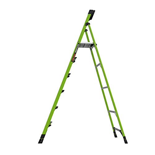 Little Giant Ladders, MightyLite, 8 foot, Stepladder, Fiberglass, Type 1A, 300 lbs weight rating, (15368-001)