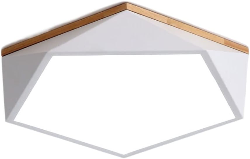 Stepless Dimming Simple Flat Light with Remote Led Ceiling Light Dimmable Led Ceiling Lamp Light Color Changeable Decorative Lighting Fixtures for Study,Corridor,Bedroom, Stairwell/White/40C