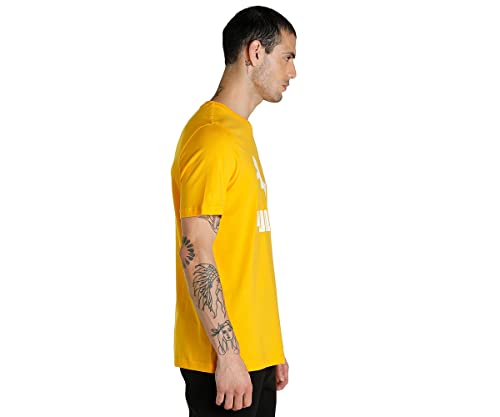 Image of Puma Men Cotton Regular Fit T-Shirt